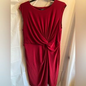 Lauren Ralph Lauren Plus Size Red Dress